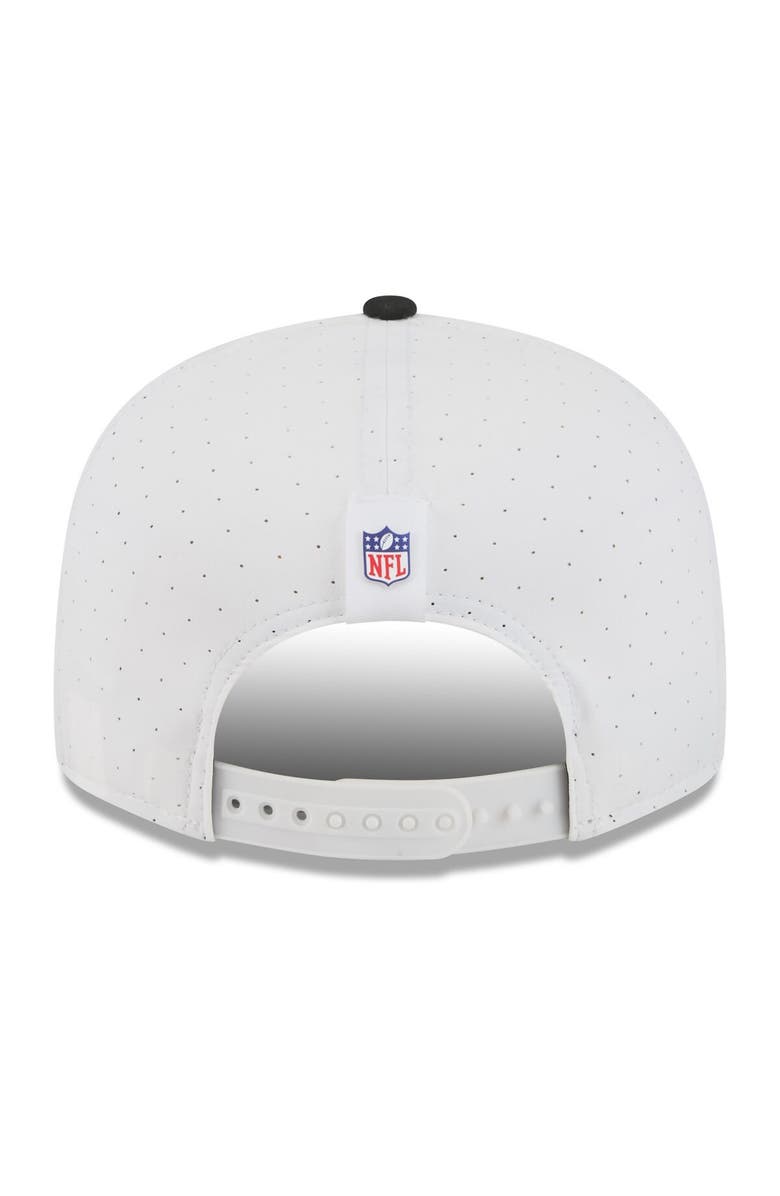 New Era Men's New Era  White/Black Jacksonville Jaguars 2025 NFL Training Camp Split Panel 9FIFTY Snapback Hat, Alternate, color, White