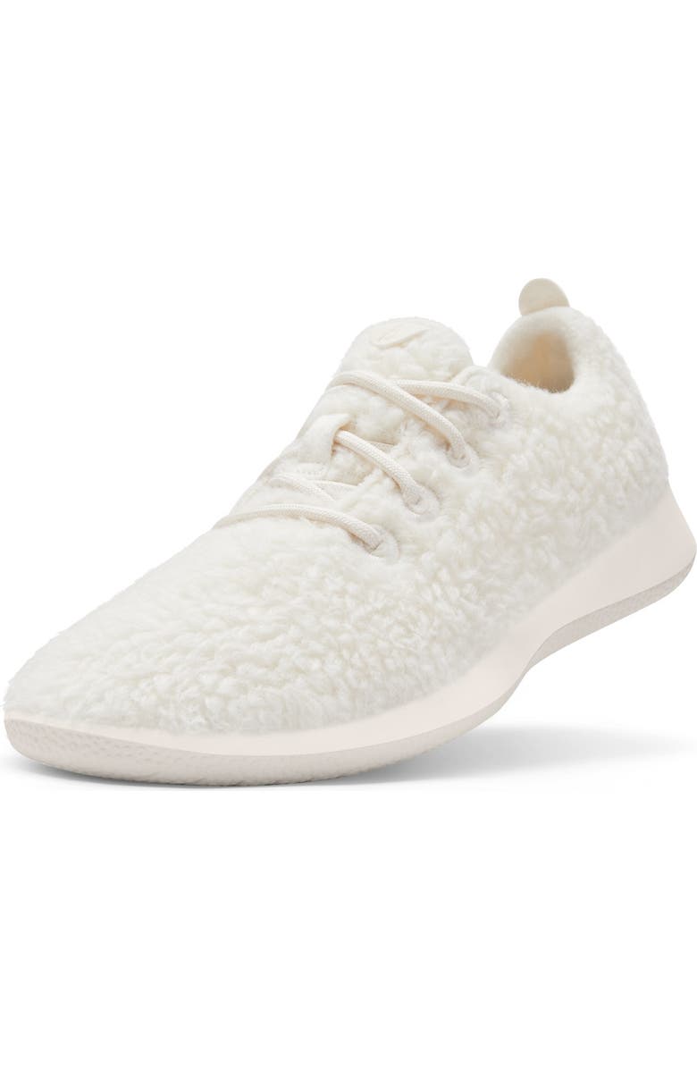 Allbirds Kids' Smallbirds Wool Runner Fluff Sneaker, Main, color, White