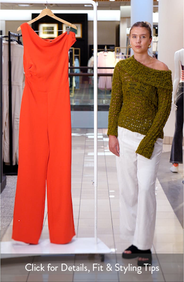 Yes Off the Shoulder Jumpsuit, sales video thumbnail