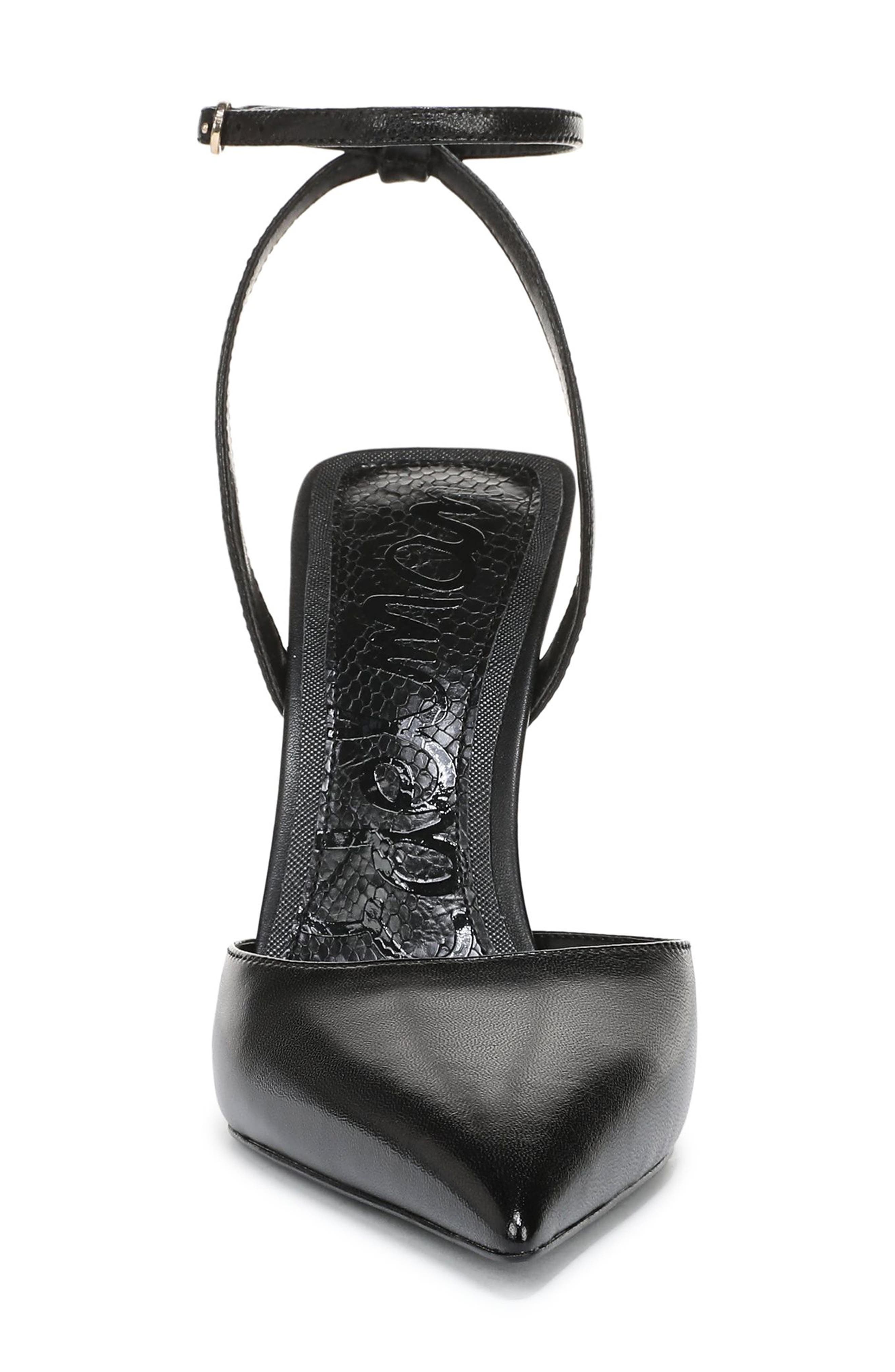 Sam Edelman Ankle Strap Pointed Toe Pump, Alternate, color, 