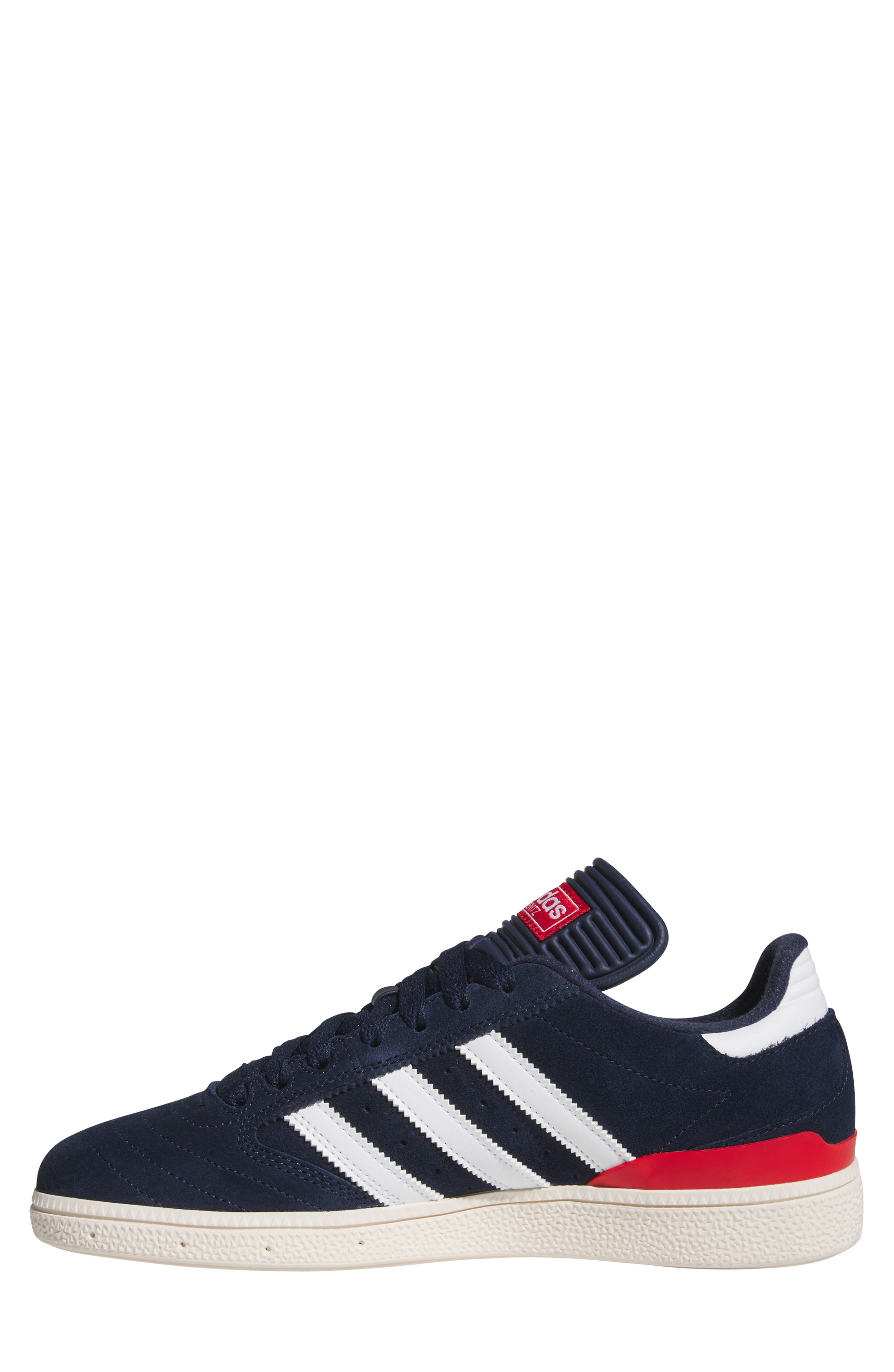 adidas Busenitz Sneaker, Alternate, color, Navy/ White/ Scarlet