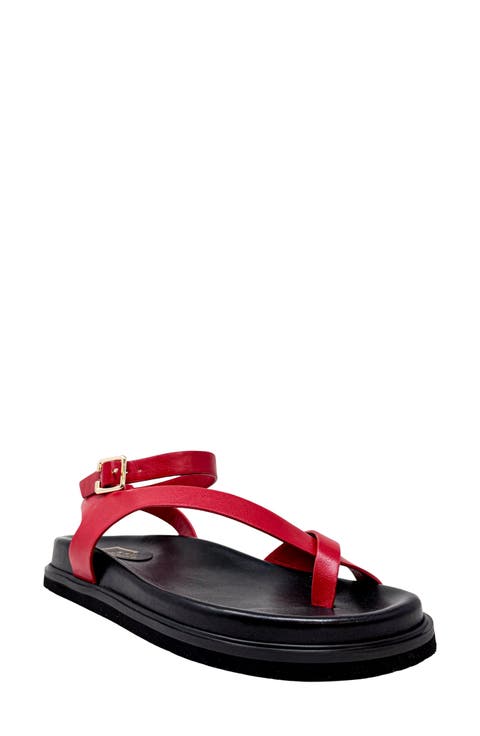 Berry Ankle Strap Sandal (Women)