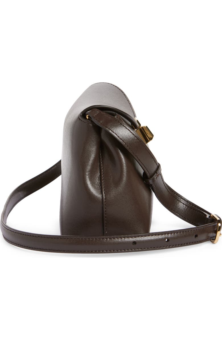 TOTEME T-Lock Leather Clutch, Alternate, color,