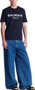 Balmain Printed cotton T-shirt