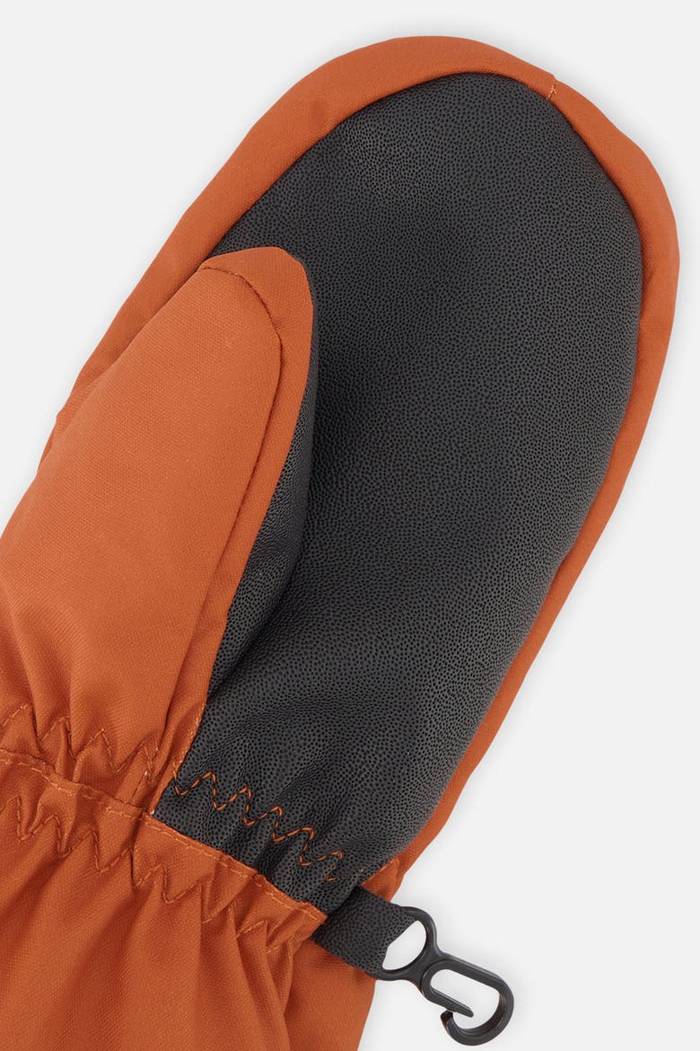 Rubberized Waterproof Play Grip Winter Mittens, Alternate, color, Warm Brown