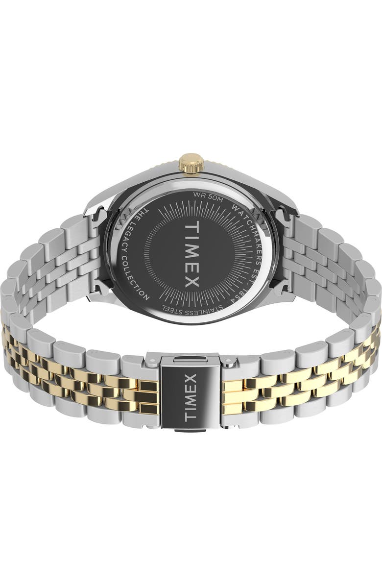 Timex<sup>®</sup> Legacy Celestial Two-Tone Bracelet Watch, 36mm, Alternate, color, Blue
