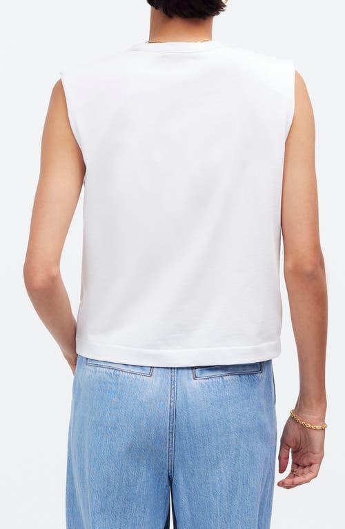 MADEWELL MADEWELL STRUCTURED MUSCLE TEE 