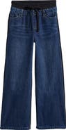 Tractr Kids' Mixed Media Jeans