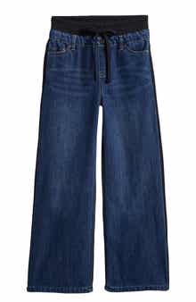 Tractr Kids' Mixed Media Jeans