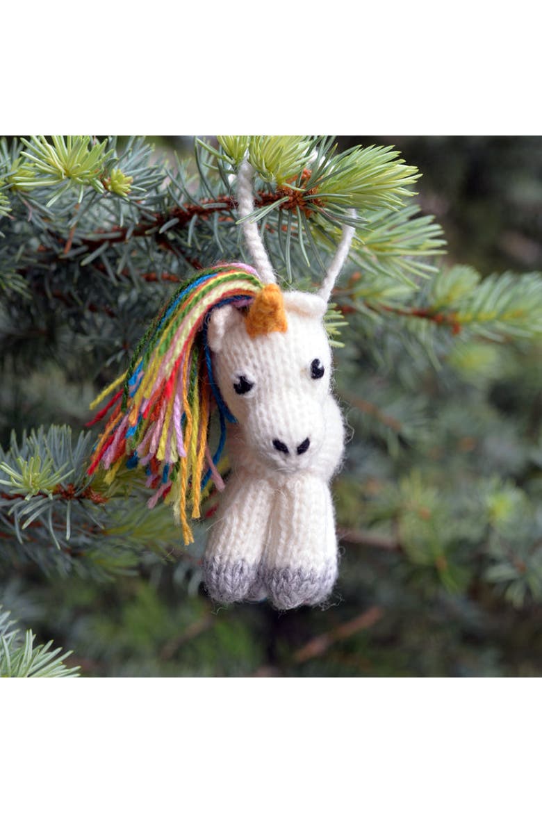 Unicorn Ornaments, Alternate, color, Multi