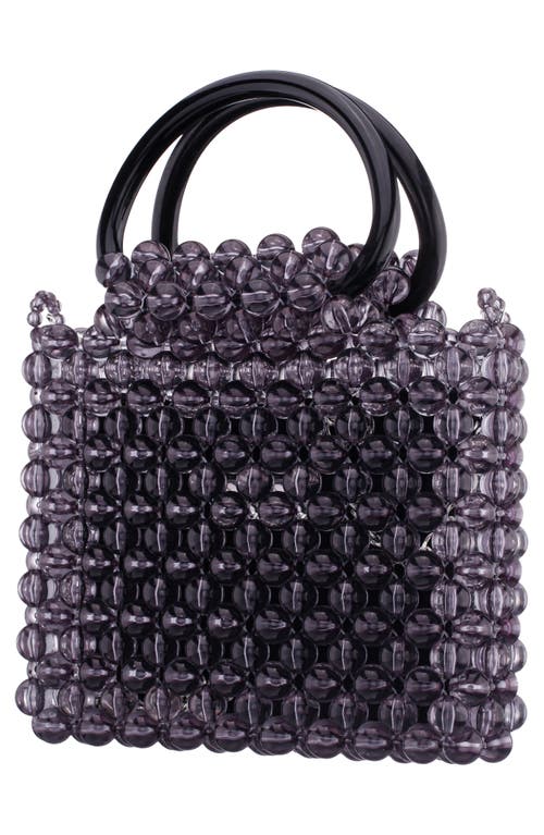 Nina Nylie Top Handle Bag In Purple