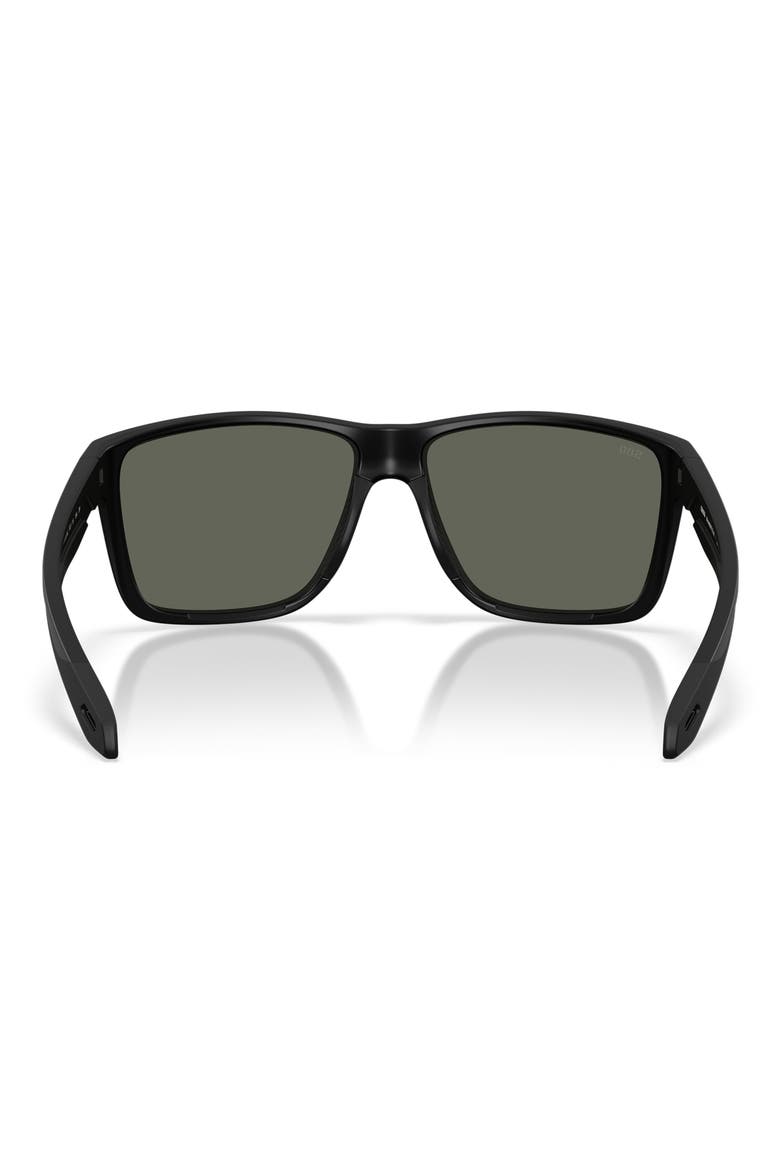Broadbill II XL 58mm Sunglasses, Alternate, color, MATTE BLACK / GRAY