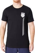 K-Swiss Legacy Stripe Mens Tennis Shirt