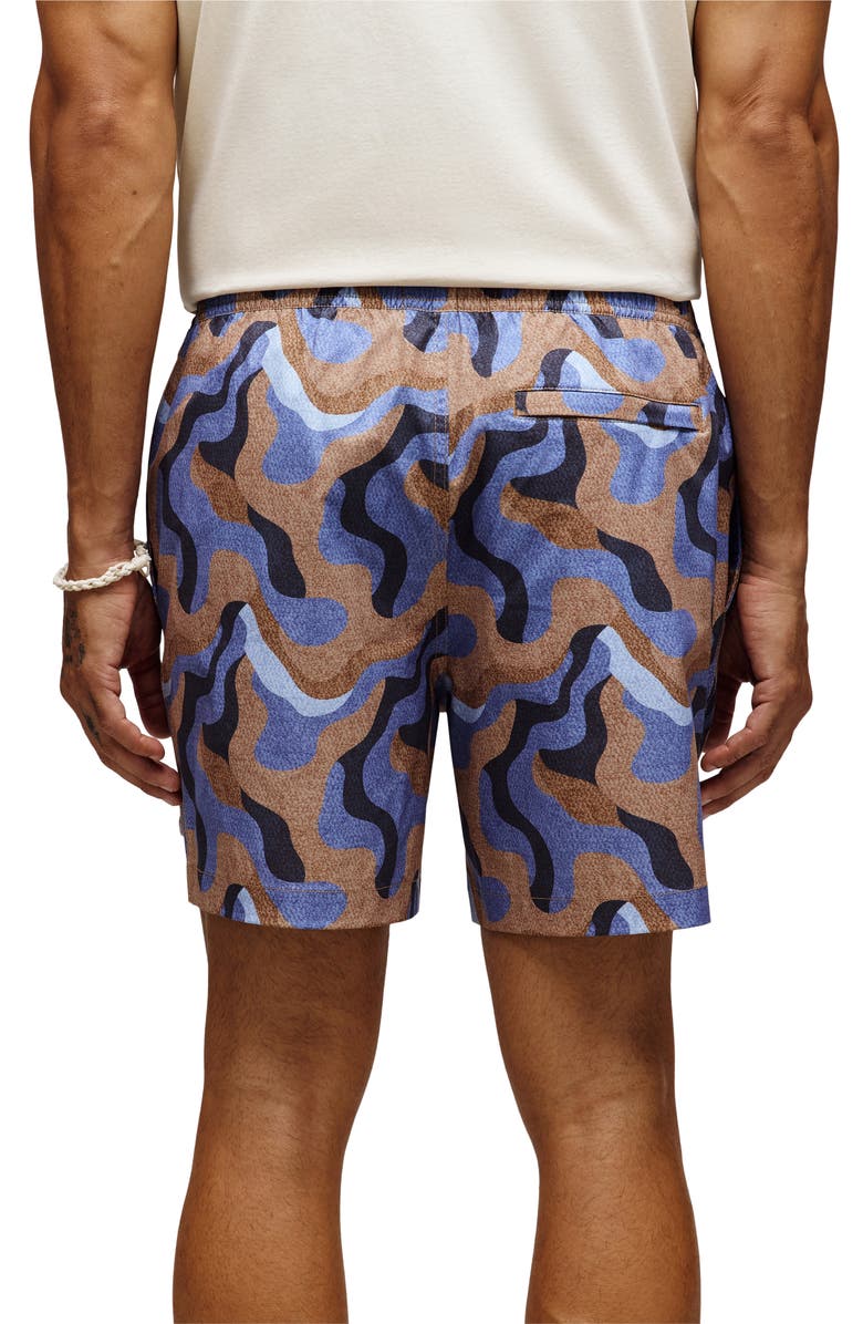 Psycho Bunny Dante Toasted Coconut Swim Trunks, Alternate, color, Toasted Coconut