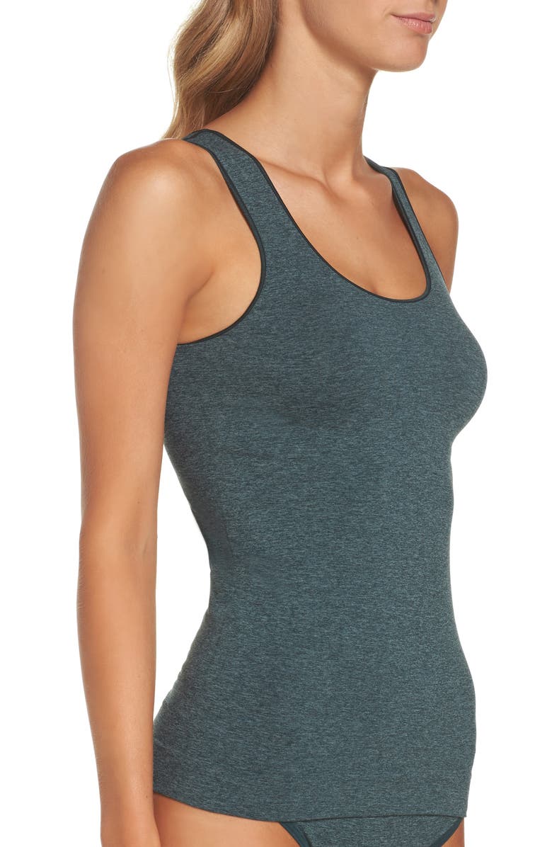 Nordstrom Lingerie Two-Way Seamless Tank, Alternate, color,