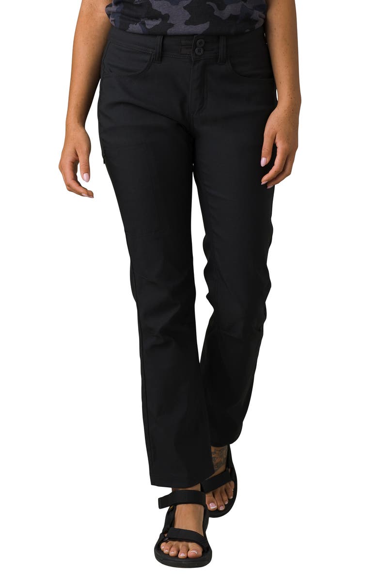 prAna Halle Water Repellent Straight Leg Pants, Main, color, 
