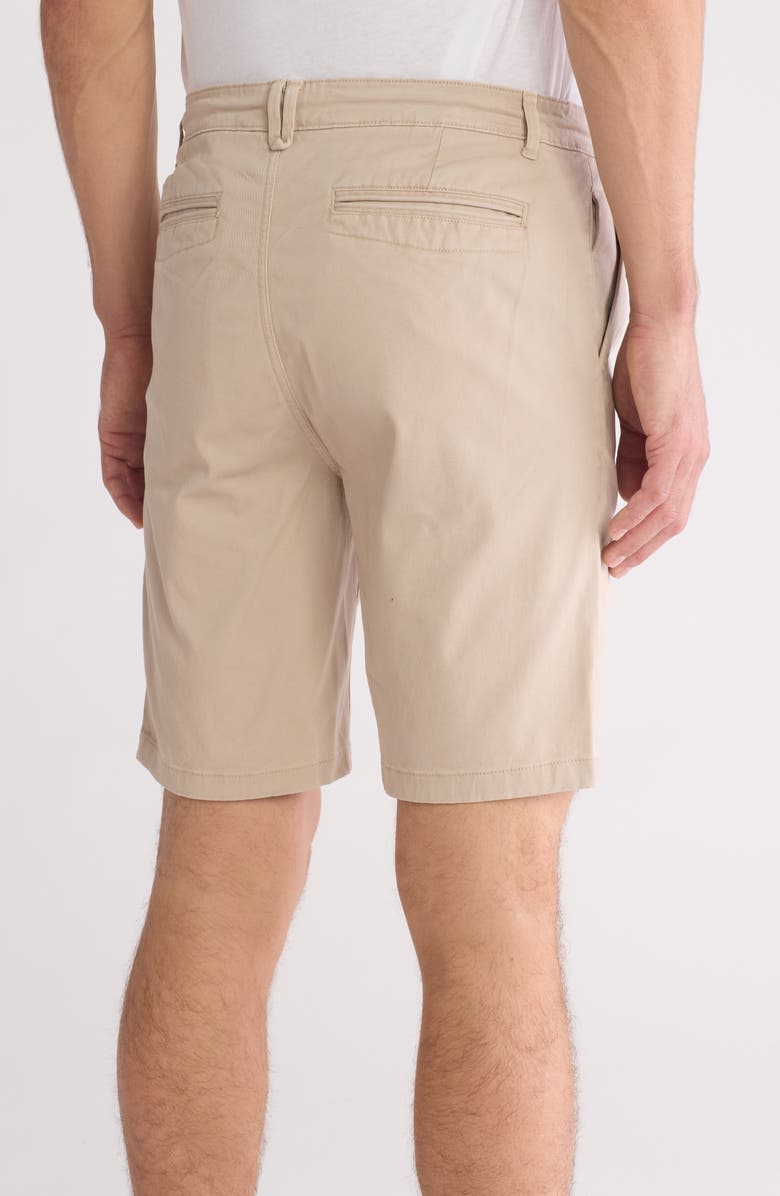 DENIM AND FLOWER Flat Front Shorts, Alternate, color,