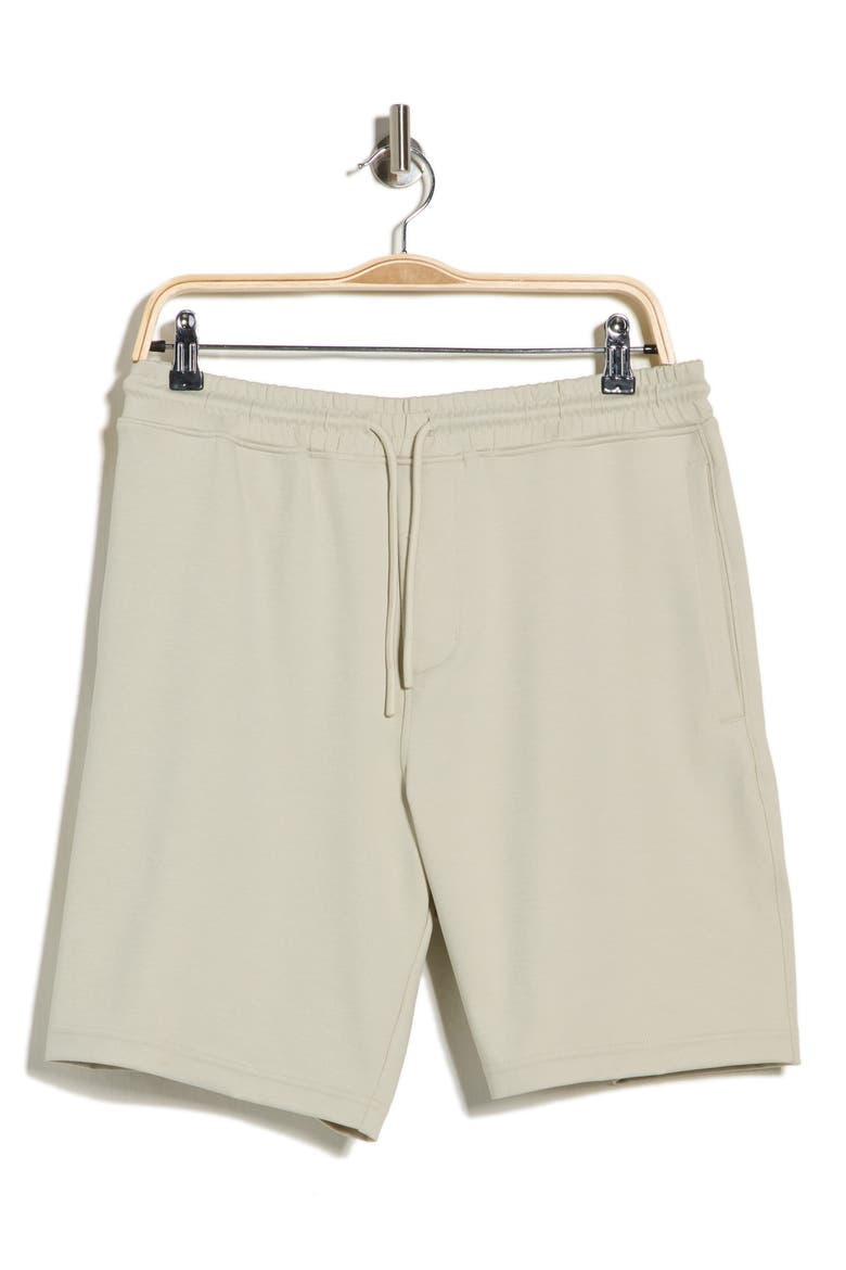 Double Knit Shorts, Alternate, color, AGATE SILVER HEATHER