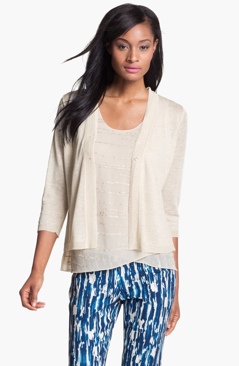 NIC+ZOE Nic + Zoe 'Oceanside' Cardigan, Main, color, 