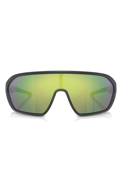 42mm Mirrored Pillow Sunglasses