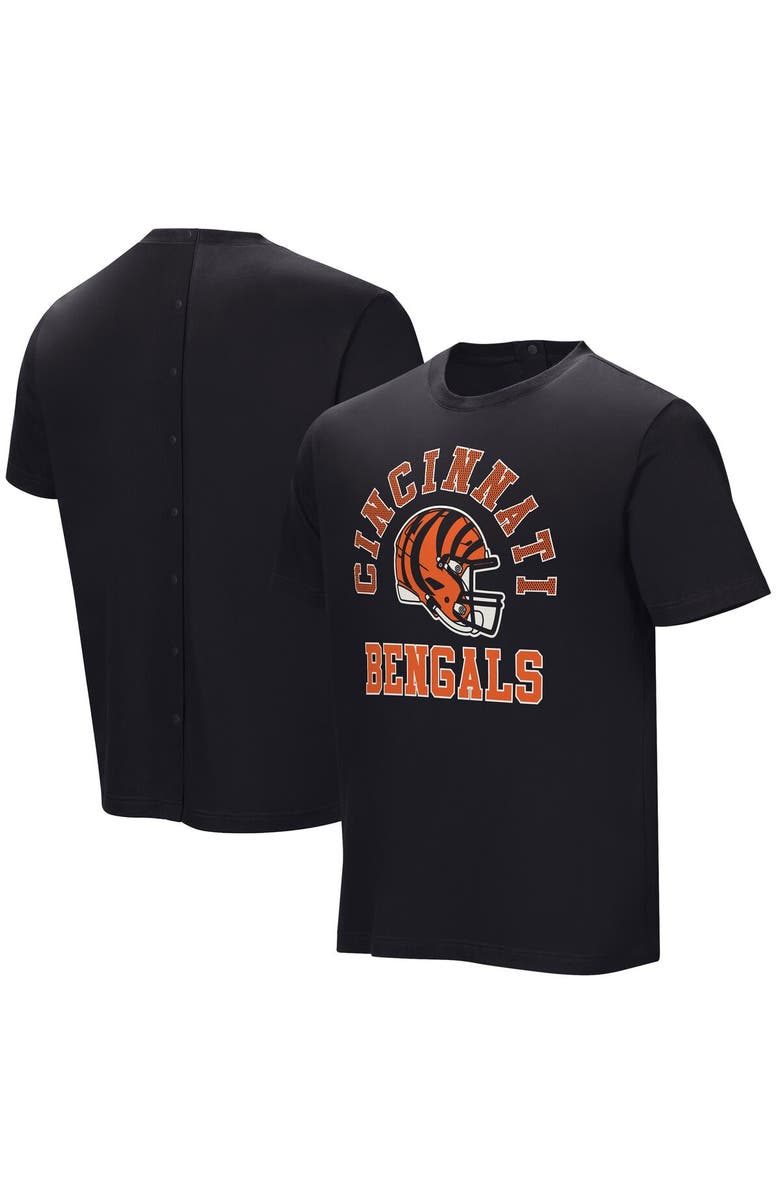 NFL Men's Black Cincinnati Bengals Field Goal Assisted T-Shirt, Main, color, Black