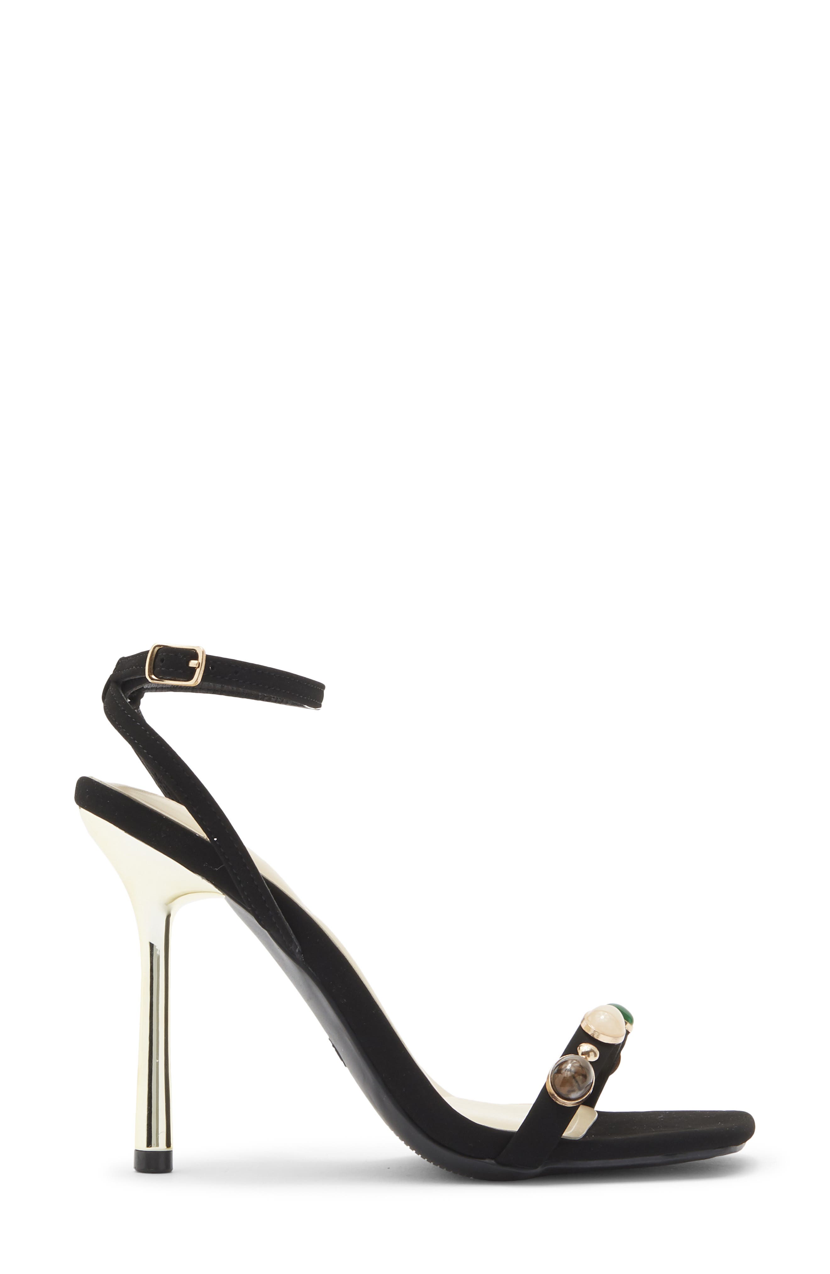 Narala Ankle Strap Sandal, Alternate, color, BLACK