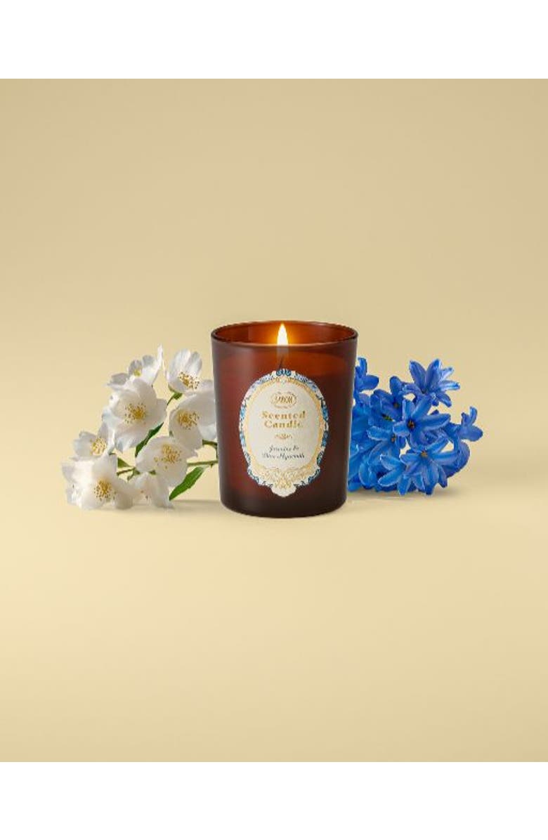 SABON Candle Glass Jasmine & Blue Hyacinth, Alternate, color, Jasmine & Blue Hyacinth