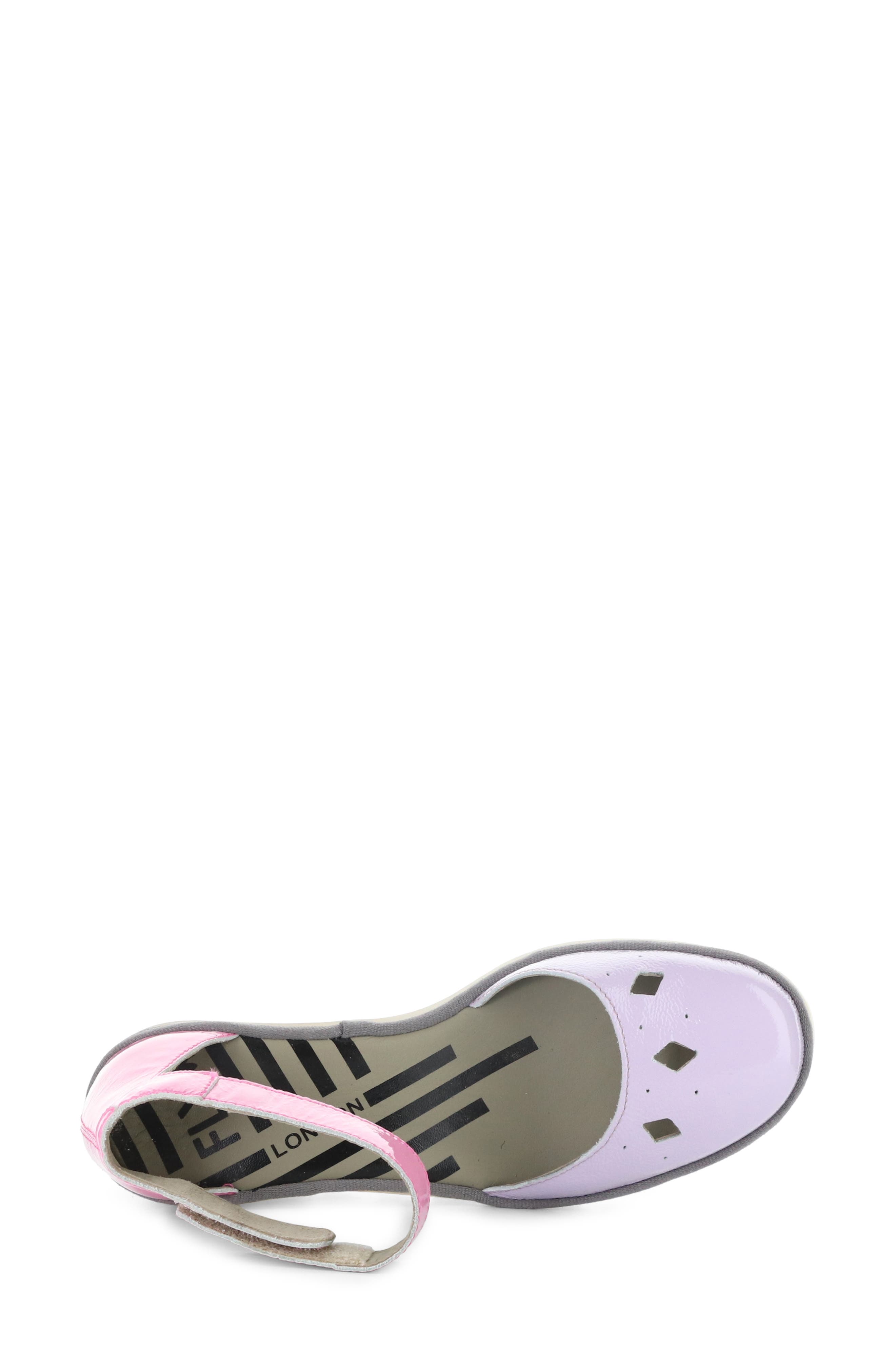 Boij Ankle Strap Platform Wedge Pump, Alternate, color, LILAC/ PINK