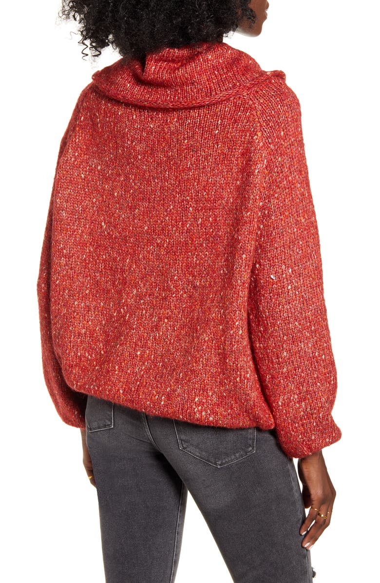 Dreamers by Debut Cowl Neck Sweater, Alternate, color,