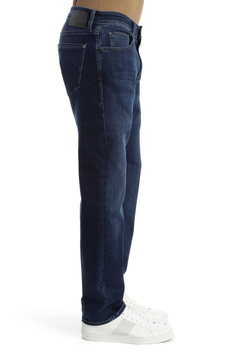 Marcus Slim Straight Leg Jeans, Alternate, color, DARK BLUE SUPERMOVE