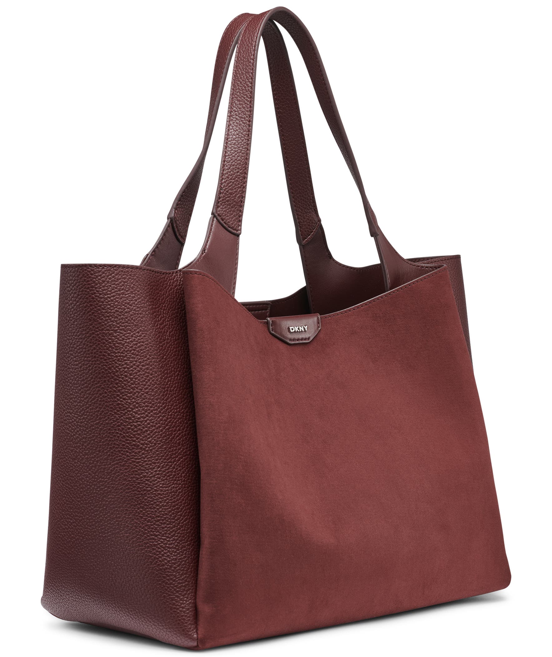 DKNY Willa Tote, Alternate, color, Aged Wine
