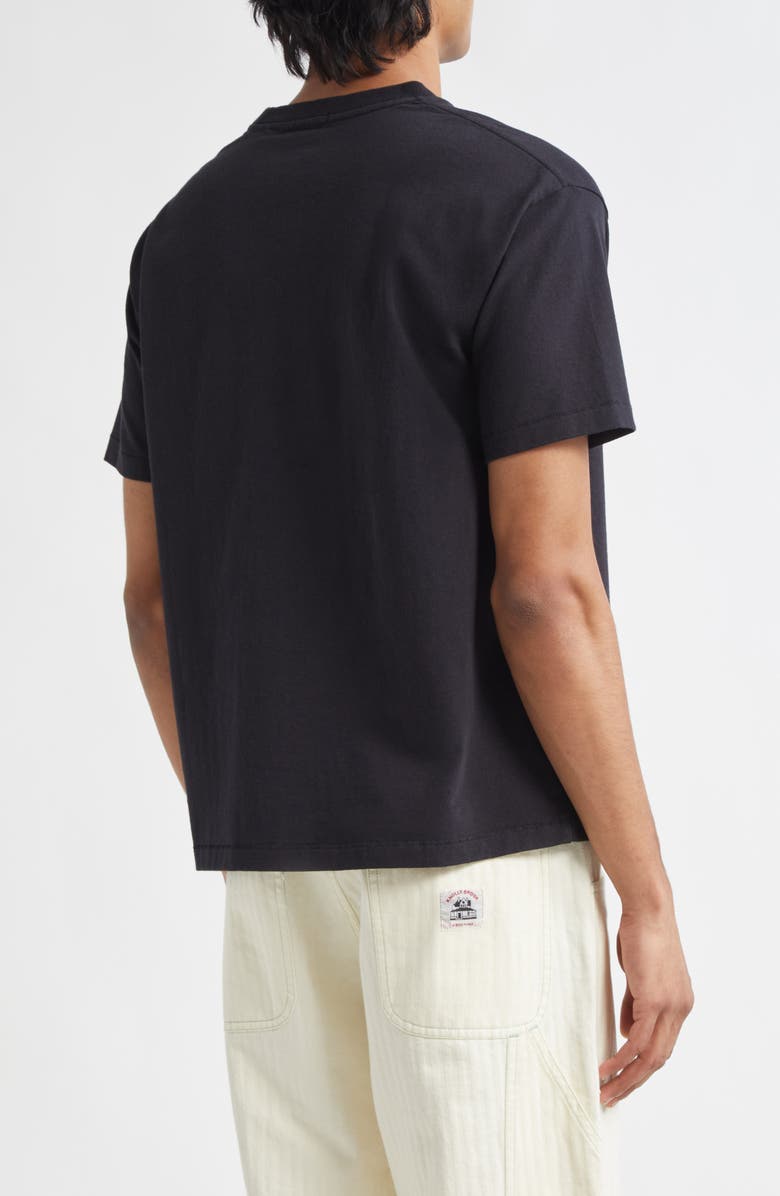 Bode Recreation Sails Pocket T-Shirt, Alternate, color, Black