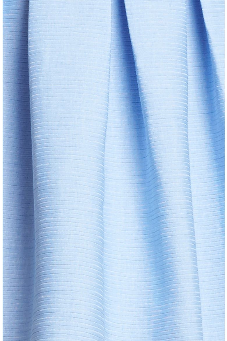 Cutout Detail Fit & Flare Dress, Alternate, color, CHAMBRAY