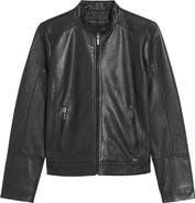 Bernardo Kirwin Leather Moto Jacket
