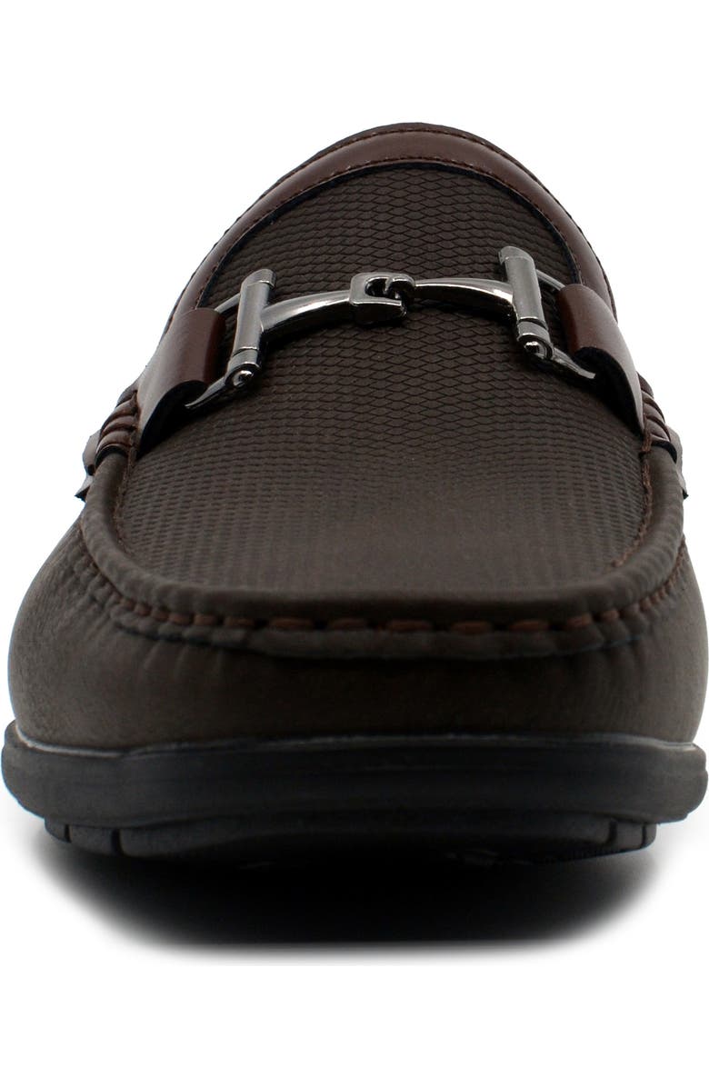 AKADEMIKS Ogden Bit Driving Loafer, Alternate, color, Brown