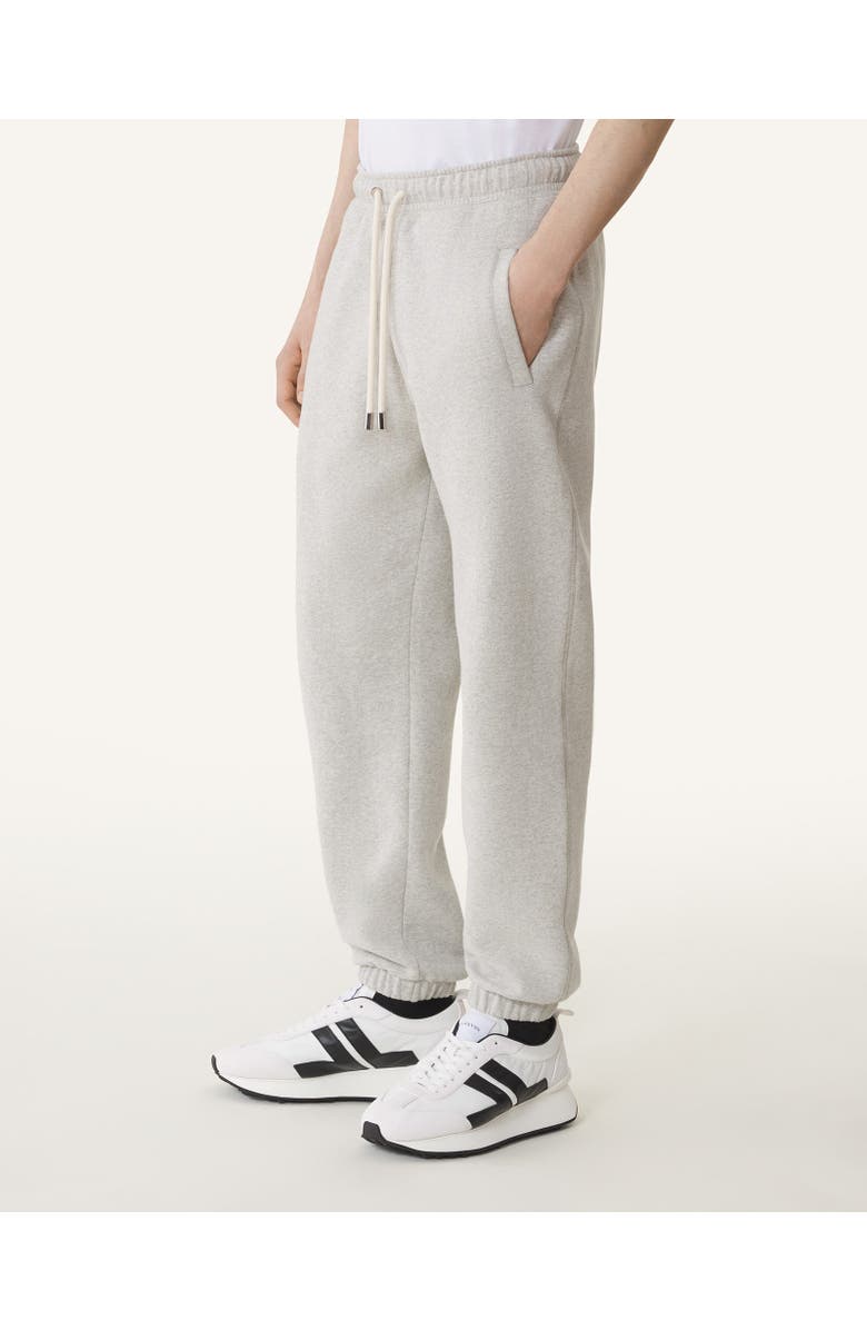 Lanvin COTTON FLEECE AND CASHMERE JOGGING PANTS, Alternate, color, 