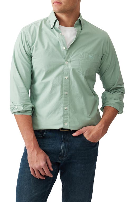 Rodd & Gunn Hendrick Slim Fit Button Down Shirt In Green