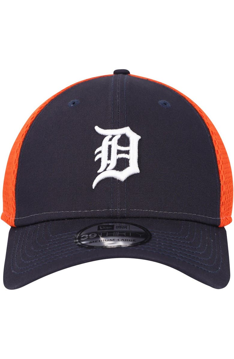 New Era Men's New Era Navy Detroit Tigers Team Neo 39THIRTY Flex Hat, Alternate, color, Navy