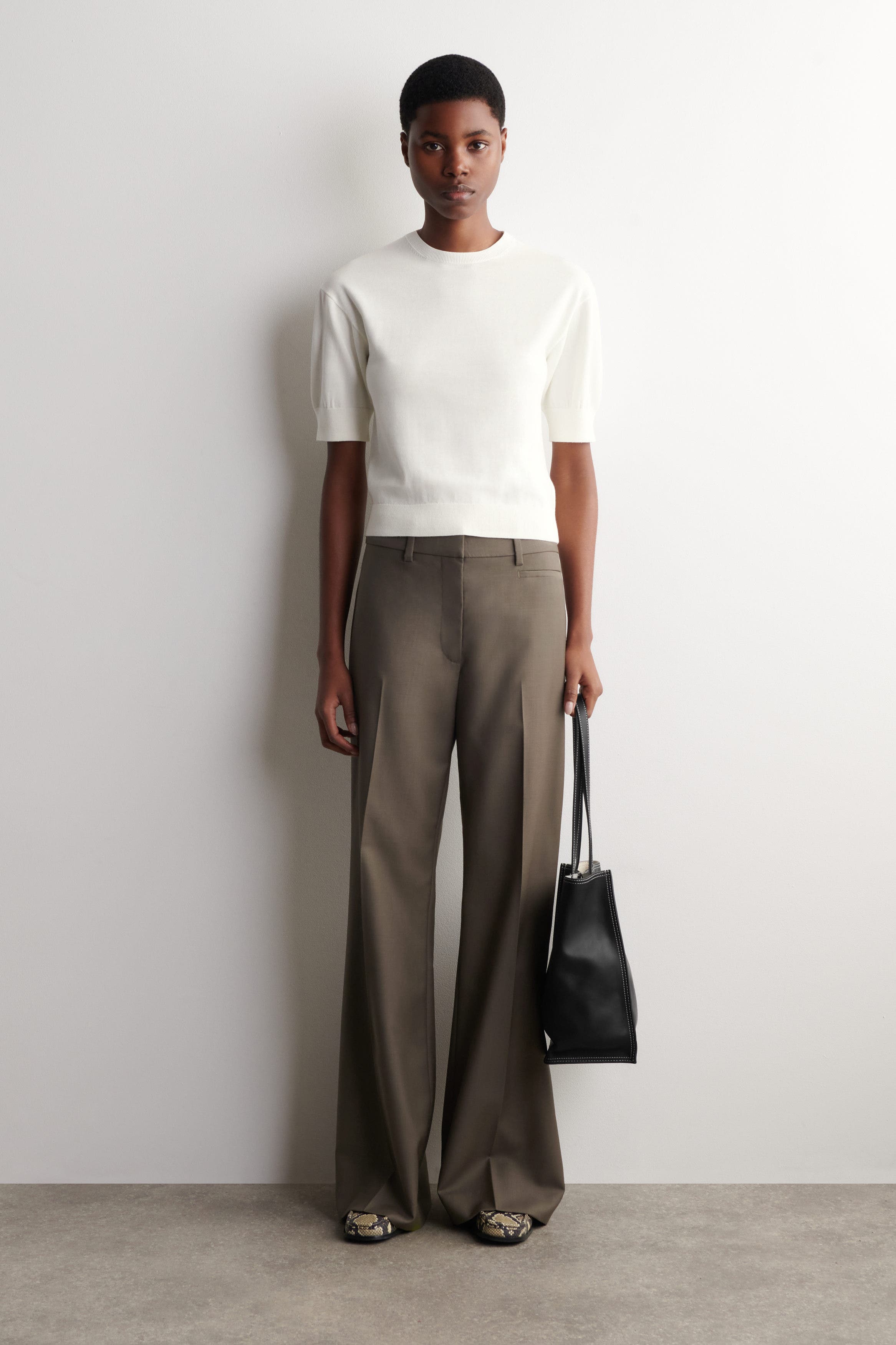 Knitted Cotton T-Shirt - image 2