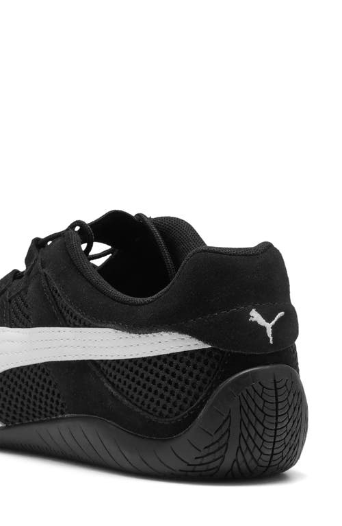 Puma 'speedcat' Black Sneakers With Logo Print On The Side And Logo Lettering On The Side