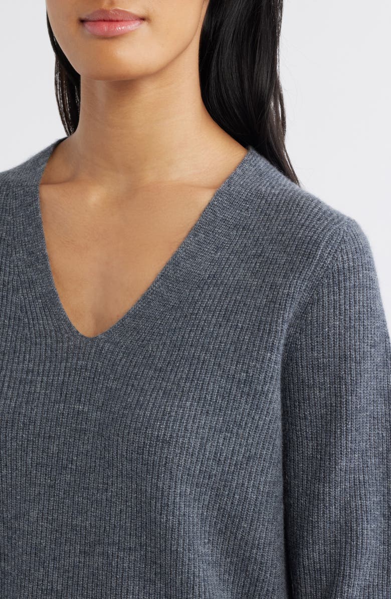Caslon® Wool & Cashmere V-Neck Sweater | Nordstromrack