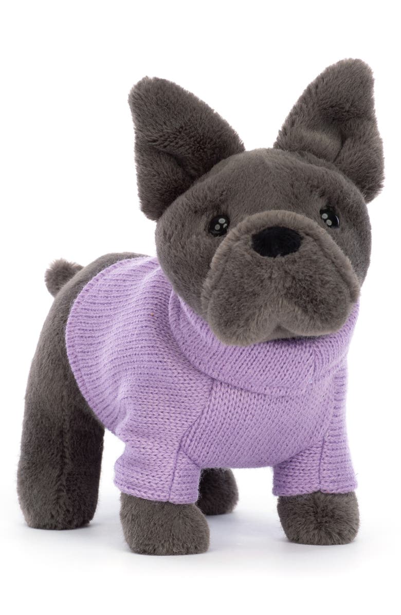 Jellycat French Bulldog Stuffed Animal, Main, color, 