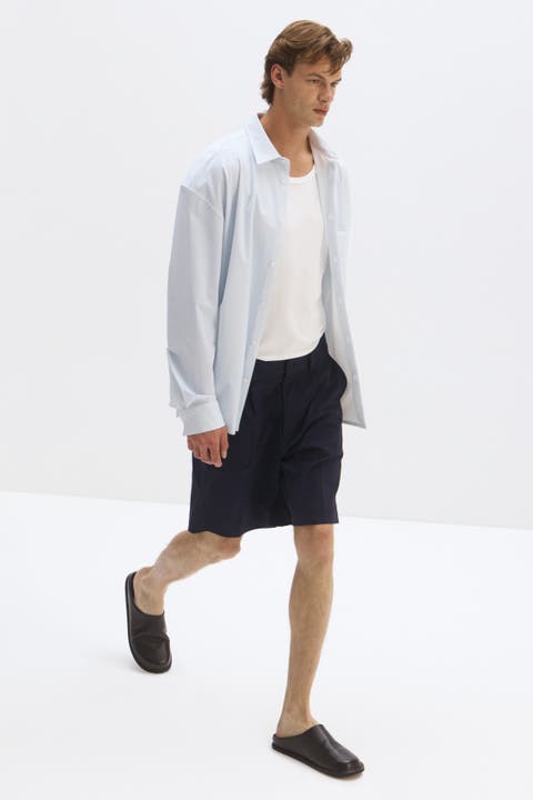 Four-way Stretch Loose Fit Shorts