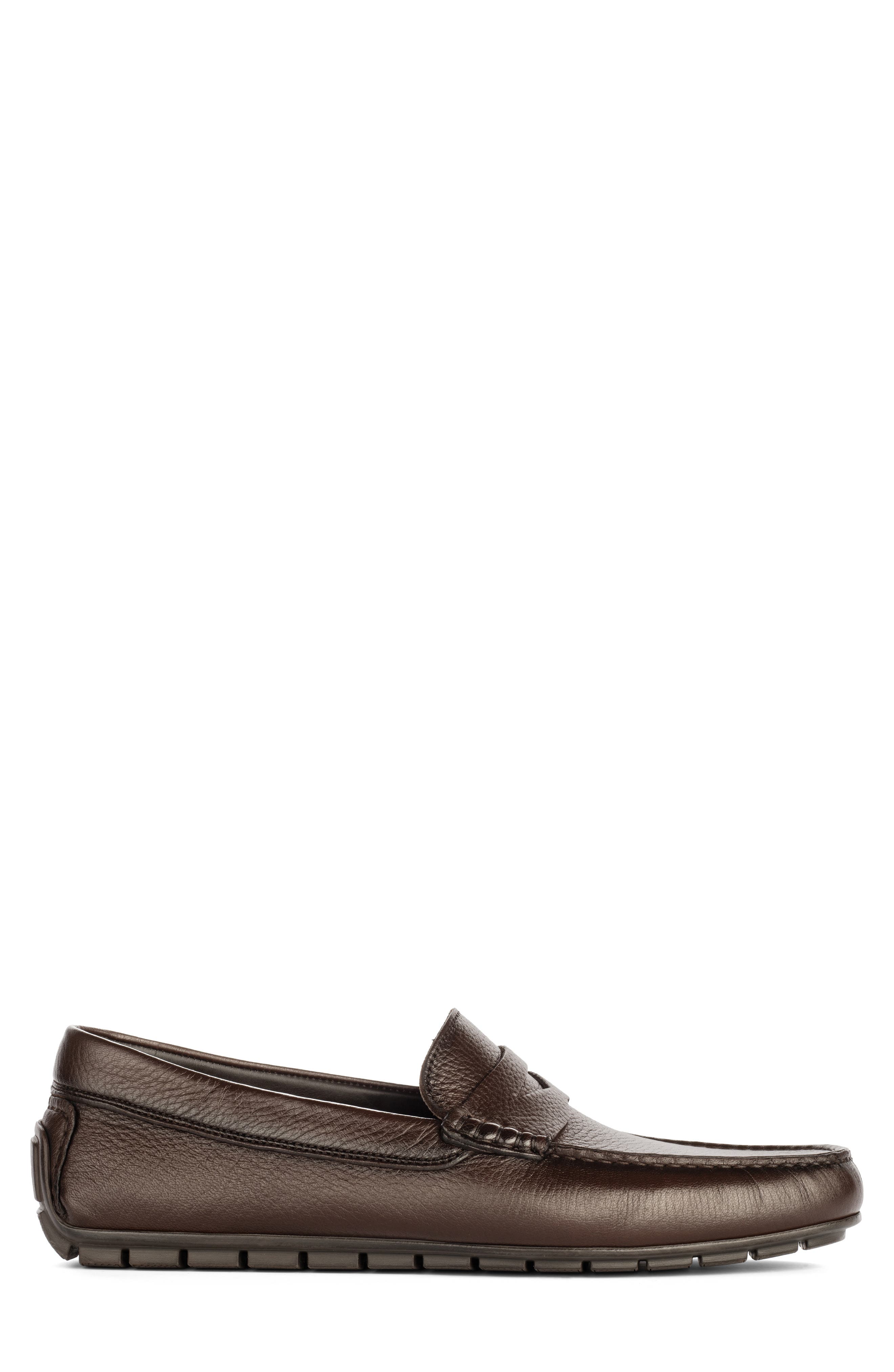 TO BOOT NEW YORK Admiral Penny Loafer, Alternate, color, Dark Brown