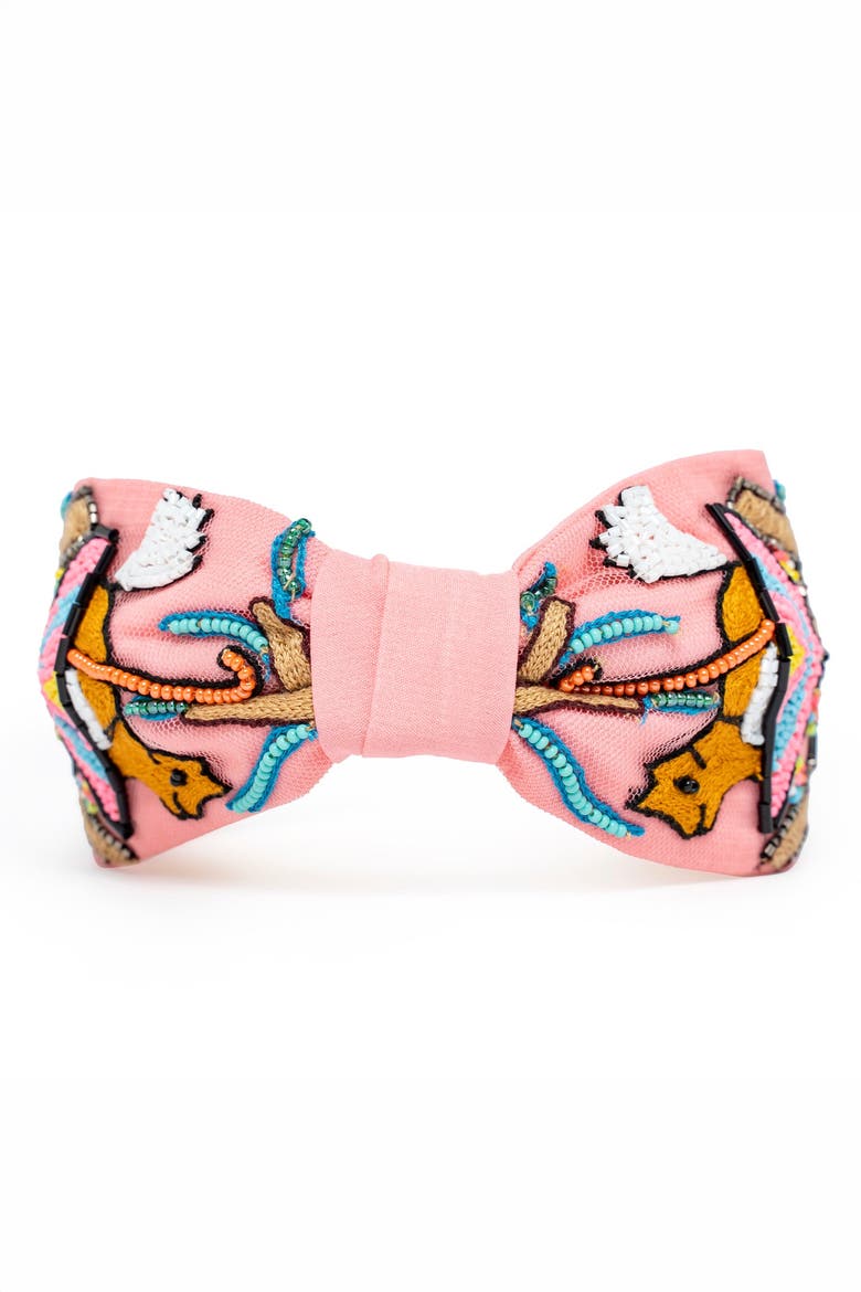 Nutty Love Knotted Headband- Light Pink, Alternate, color, Pink