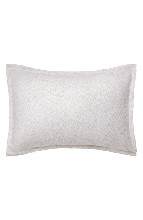 Domani Home Hazy Taupe Cotton Boudoir Sham In Hazy