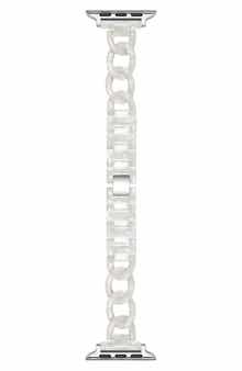 The Posh Tech Kit Tortoise Resin Link Apple Watch® Watchband