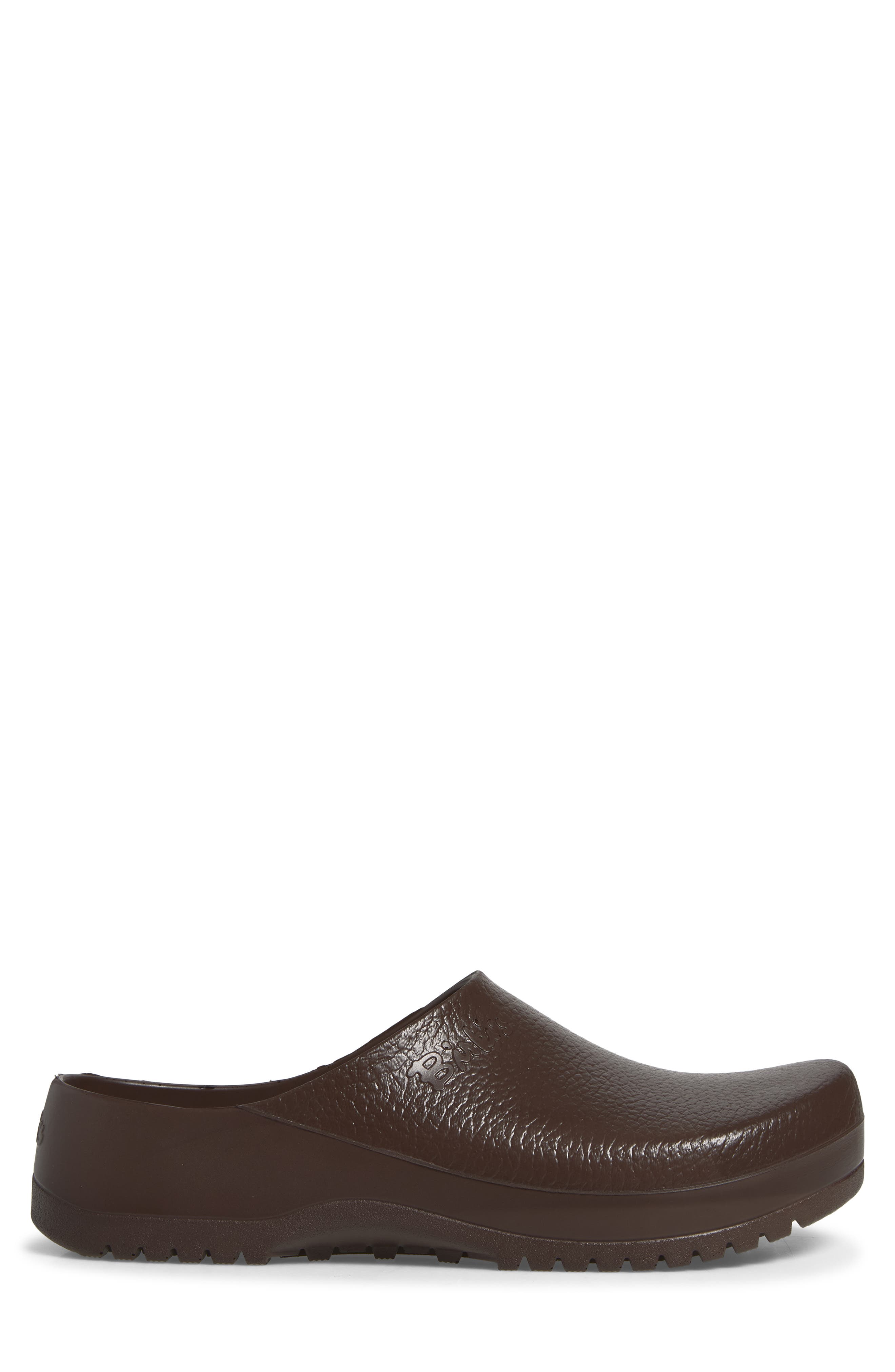 Super Birki Water Resistant Clog, Alternate, color, BROWN
