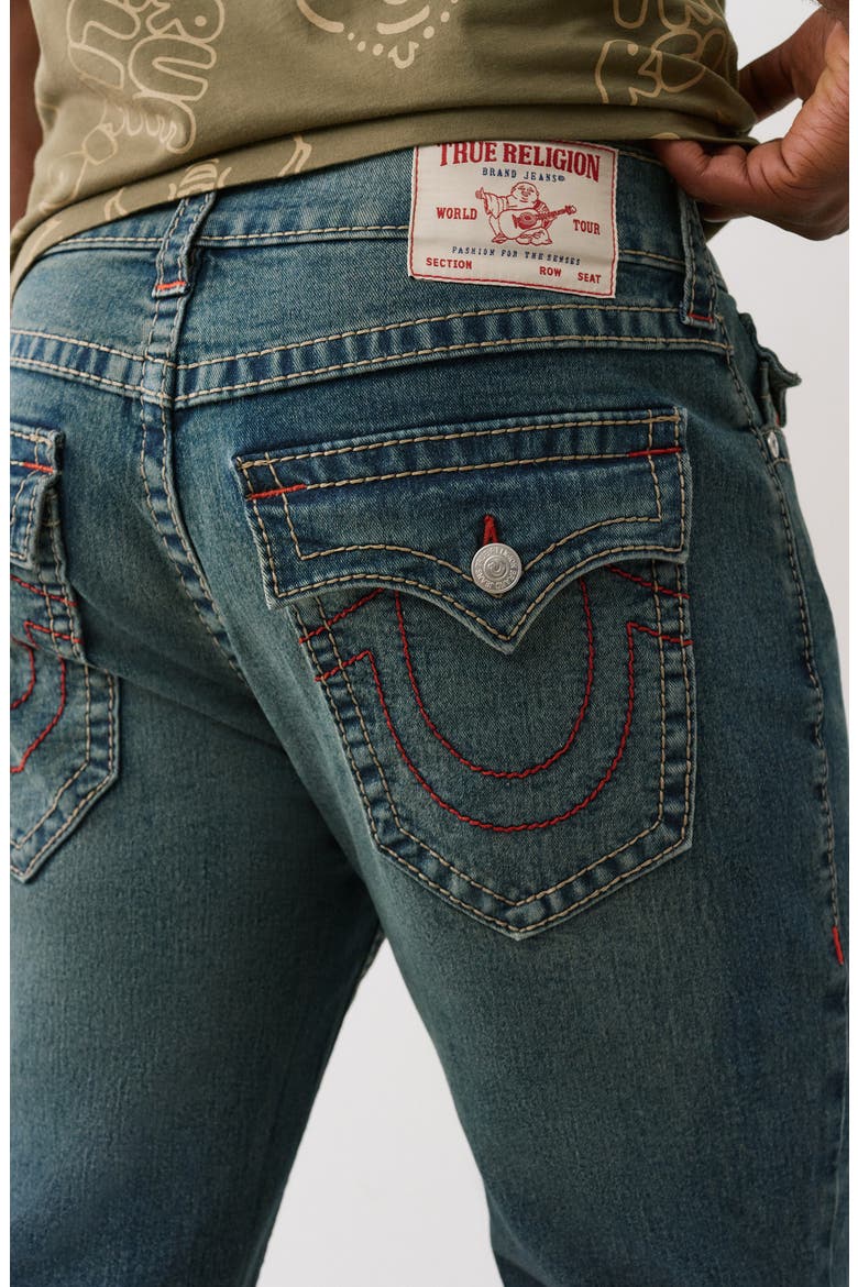 Geno Flap Pocket Slim Fit Jeans, Alternate, color, Z/DNUMEDIUM STEAMY