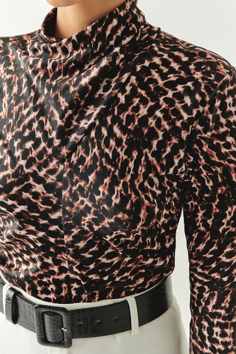 Ensley Printed  Blouse, Alternate, color, MULTI COLOR